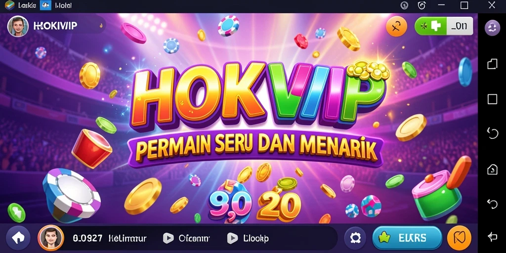 Gameplay HOKIVIP yang menegangkan dan memukau.