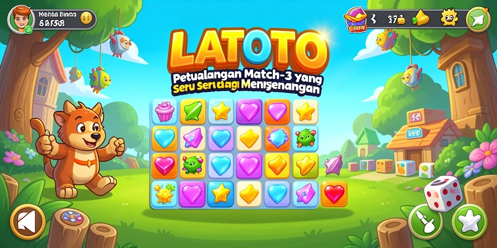 Gameplay seru LATOTO yang memacu adrenalin.
