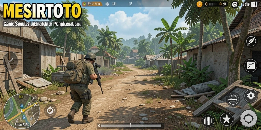 Tampilan gameplay yang menarik dalam MESIRTOTO dengan elemen simulasi mendalam.