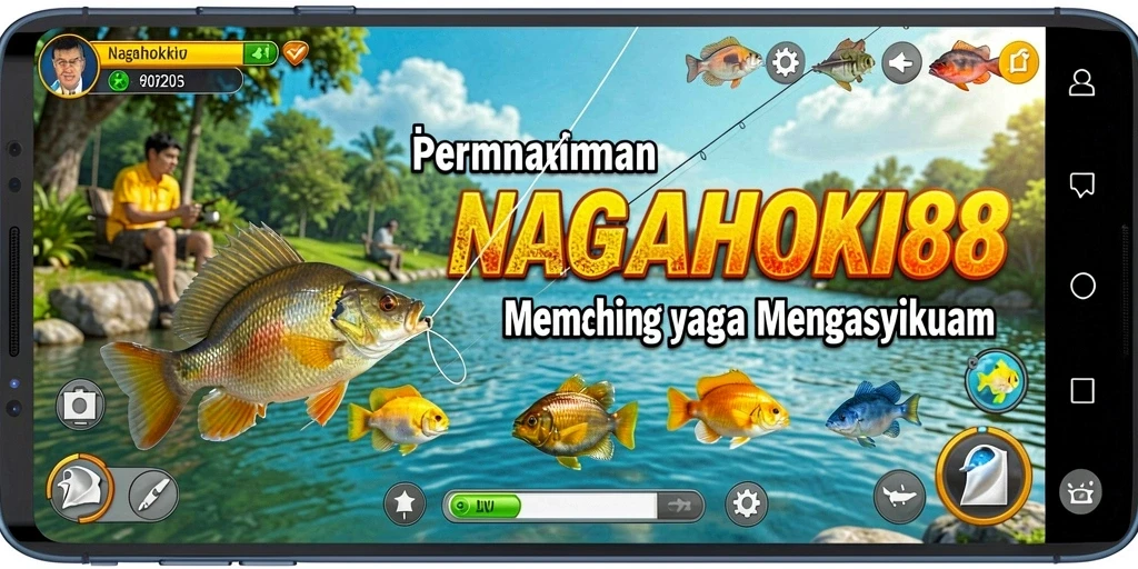 Tangkapan ikan besar dalam gameplay NAGAHOKI88 yang seru.