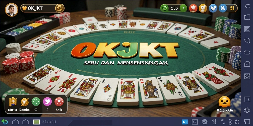 Tangkapan layar gameplay OKJKT yang menarik dan interaktif.