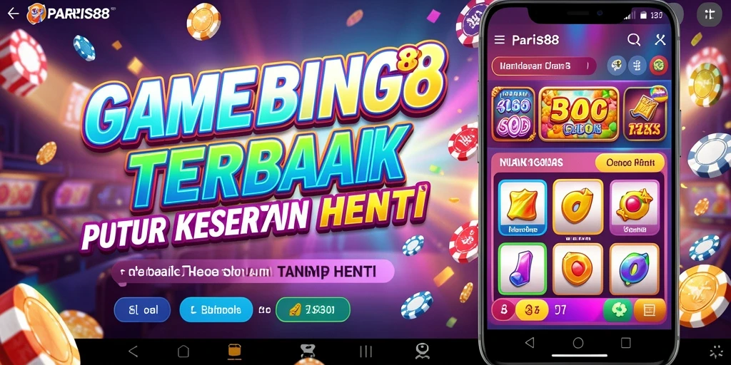 Tampilan gameplay seru di PARIS88 dengan berbagai pilihan Bingo.