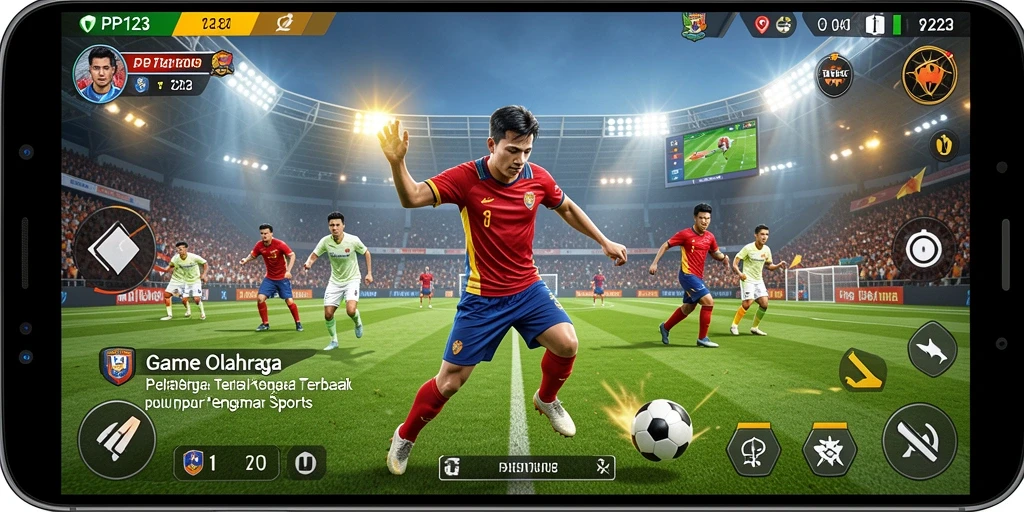 Tampilan gameplay PP123 yang menantang dan seru.