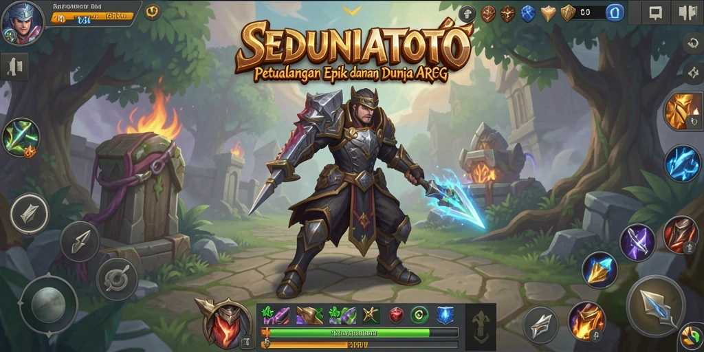 Tampilan gameplay mendalam di dunia <strong>SEDUNIATOTO</strong> yang penuh petualangan.