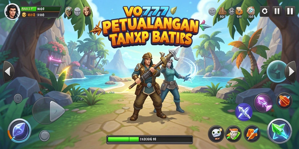Tampilan gameplay VO777 yang menakjubkan dan penuh petualangan.